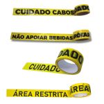 Kit Fitas para Sinalização 48mm x 100m - 4 Unidades