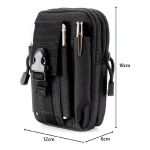 Bolsa Modular Tática - Preta