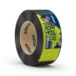 Fita Silver Tape Preta 48mm X 50m Alltape