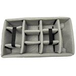 Kit Case Patola MP-0055 Preto + Lid Organizer + Divisória Organizadora Cinza