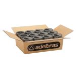 Fita Crepe Preta 48mm x 40m 718 Adelbras - 32 Unidades