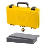 Case Rígido Patola MP-0015 Aamrelo + Espuma Micro Serrilhada