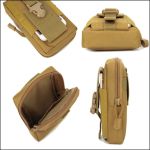 Bolsa Modular Tática - Marrom