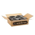 Fita Crepe Preta 48mm x 40m 718 Adelbras - 4 Unidades