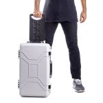 Case Rígido Patola MP-0055 Vermelho Com Rodas