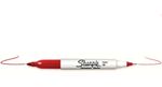 Caneta Sharpie Vermelha Ponta Dupla Permanente