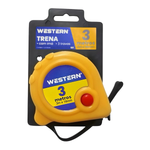 Trena Métrica Manual Com Travas e Imã 3m X 16mm Western