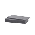 Espuma Micro Serrilhada para Case MP-0015 Cinza