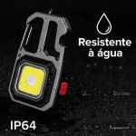 Lanterna Mosquetão Led Tática Multifunção 5 em 1