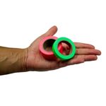 Kit Fita Gaffer Fluorescente Tesa 12mm x 5m - 7 Cores