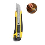 Estilete Semi Profissional Emborrachado com Trava 18mm