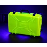 Case Rígido Patola MP-0055 Amarelo Fluorescente com Rodas