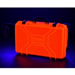 Case Rígido Patola MP-0055 Laranja Fluorescente com Rodas