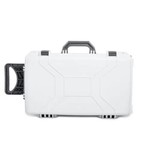 Case Rígido Patola MP-0055 Laranja Fluorescente com Rodas