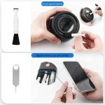 Kit Limpeza para Fone In Ear Teclados e Telas 10 em 1