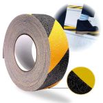 Fita Antiderrapante Zebrada Amarela e Preta 48mm x 20m