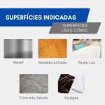 Fita Antiderrapante Zebrada Amarela e Preta 48mm x 20m