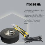 Kit Roadie Faixa Preta - Primordial 
