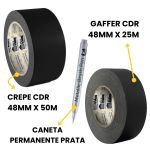 Kit Roadie Faixa Preta - Basic