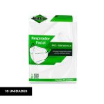 Kit com 10 Máscaras PFF2 Protdesc Sem Válvula Branca CA 51912