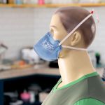 Kit 10 Máscaras Air Safety PFF1S Com Válvula Azul C.A 38951