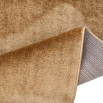Tapete de Sala Grande de Pelo Curto e Toque Macio Faium Taupe 240x3,40