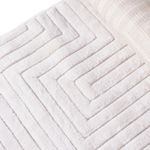 Tapete Passadeira 80x220 Takoma Grego Off White