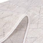 Tapete para Sala Grande Fantasy Estonado Riscado Off White 02 240x340