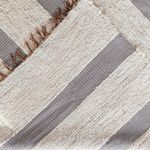 Tapete de Sala Artesanal Peludo Dupla Face Chic Cinza (Mesclado) 150x200