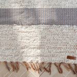 Tapete de Sala Artesanal Peludo Dupla Face Chic Cinza (Mesclado) 150x200