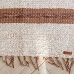 Tapete de Sala Artesanal Peludo Dupla Face Chic Caramelo 150x300