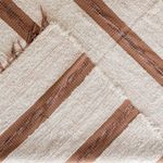 Tapete de Sala Artesanal Peludo Dupla Face Chic Caramelo 150x200