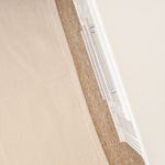 Tapete Passadeira Artesanal de Algodão Trama Basic Liso Cru 80x150