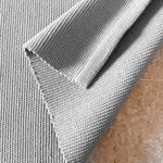 Tapete Artesanal Trama Basic Grande para Sala Liso Cinza 200x200
