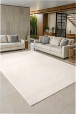 Tapete Sala Kilim 240x300 PET Dolomit Off White