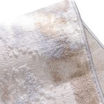 Tapete Sala Grande Dixon Estonado Off White e Azul 04 150x200
