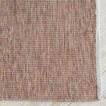 Tapete Artesanal Trama Basic Grande para Sala Mesclado Marrom 200x250