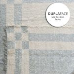 Tapete Artesanal Peludo Dupla Face Scandinavo Cinza 200x250