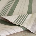 Tapete Artesanal Trama Basic para Sala Listras Verde - Edição Limitada 150x250
