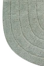 Tapete Viena Oval 50x80cm em Algodão 1200g/m2 Verde