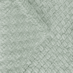 Tapete Antiderrapante Indiano Feito a Mão com Chenille Hawai - Verde 90x60