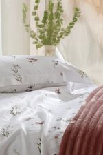 Jogo de Cama Casal Cetim 300 Fios 100% Algodão Margaux