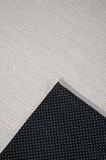 Tapete London 250x300 Linho Off White e Cinza