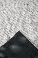 Tapete London 250x300 Boucle Off White e Preto