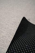 Tapete London 250x300 Linho Bege, Off White e Cinza