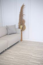 Tapete Turco Relex 200x250 Bege e Cinza