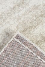 Tapete Sala Vivace Estonado Bege e Off White 140x200