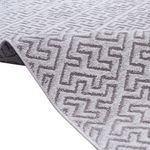 Tapete para Sala Grande Pelo Baixo Turco Sprit Off White Konya 200x250