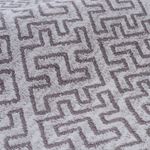 Tapete para Sala Grande Pelo Baixo Turco Sprit Off White Konya 200x250
