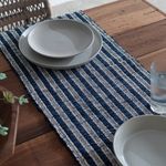 Trilho de Mesa em Algodão Lace Marinho 200m